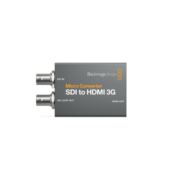 Blackmagic Design CONVCMIC/SH03G/WPSU convertitore video Convertitore video attivo (Blackmagic Design Micro Converter SDI)