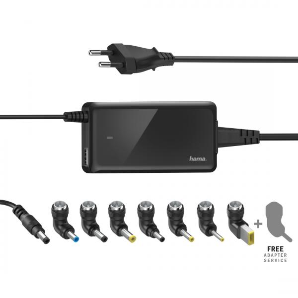 Hama Slim & Light Computer portatile Nero AC Interno (Hama Slim & Light Universal Notebook)