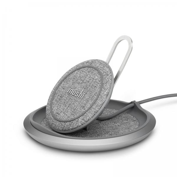 Moshi Lounge Q Smartphone Grigio Carica wireless Interno (Moshi Lounge Q charger)