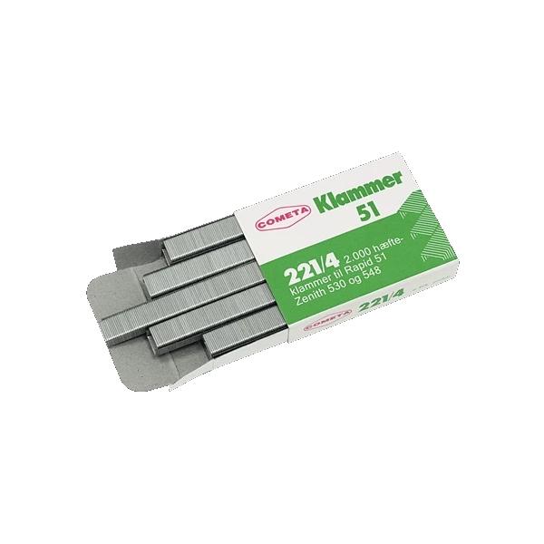 Rapid 11775411 punto Pacchetto di punti 2000 punti (Rapid h?fteklammer Cometa 221/4 t/12 a)