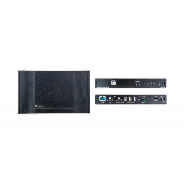 Kramer Electronics EXT3-TR Trasmettitore e ricevitore AV Nero (Kramer EXT3-TR - 4K60 4:4:4 HDMI Exten)