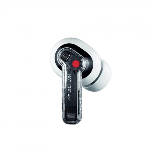 Nothing Ear Auricolare True Wireless Stereo [TWS] In-ear Musica e Chiamate USB tipo-C Bluetooth Trasparente, Bianco (Nothing Ear IE True Wireless Headphones white)