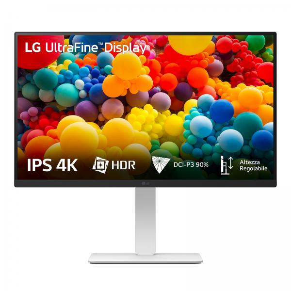 LG 27US550 Monitor UHD 4K 27 IPS HDR DCI-P3 (LG 27US550-W)