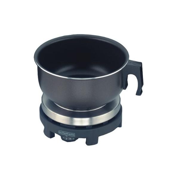 Rommelsbacher RK 501/SU piano cottura Nero Superficie piana Piastra sigillata 1 Fornello[i] (Rommelsbacher RK 501/SU - el-varmeplad)