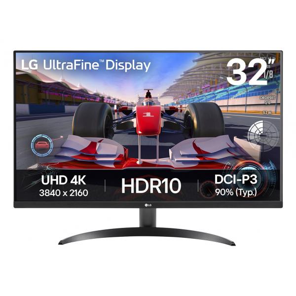 LG 32UR500K-B Monitor PC 80 cm [31.5] 3840 x 2160 Pixel 4K Ultra HD LCD Nero (LG 32 32UR500K-B UHD 4K 16:9 HDMI DP)