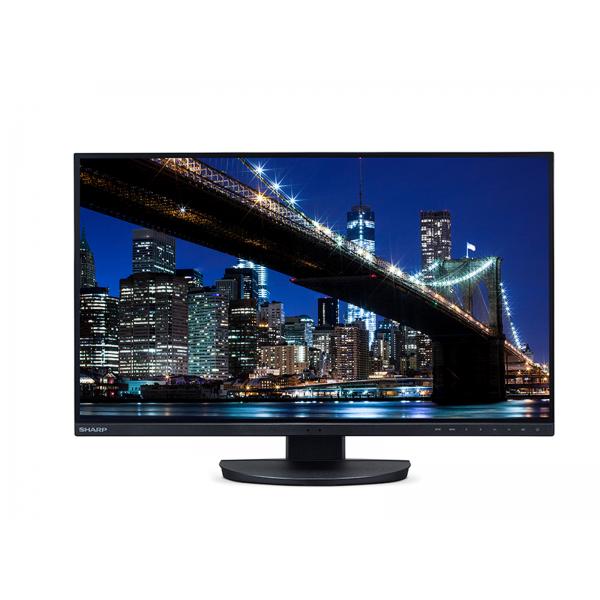 Sharp MultiSync EA272Q Monitor PC 68,6 cm [27] 2560 x 1440 Pixel 4K Ultra HD LCD Nero (EA272QB 27IN TFT 2560X1440 16:9 - 6MS USB-C LAN BLACK)