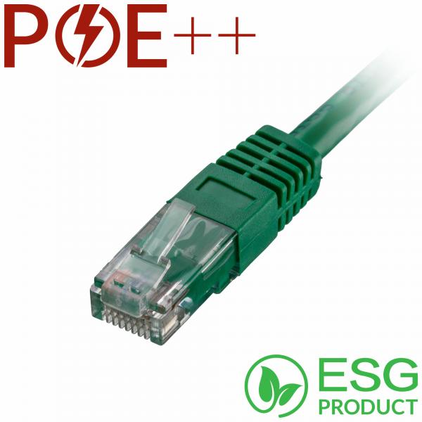 Cablenet 60-3010B cavo di rete Verde 1 m Cat6 U/UTP [UTP] (CNL 100PK 1M C6 Gn UTP PVC 24AWG FMB)
