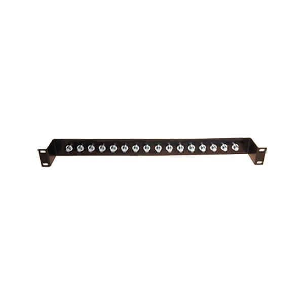 Cablenet BNC16LPAN pezzo di pannello 1U (CNL 16W 1U Loaded BNC PANEL Bk)