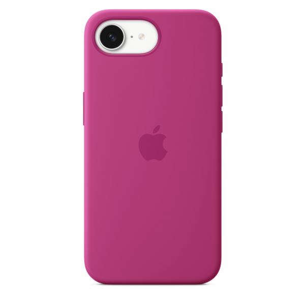 Apple Custodia in silicone per iPhone 16e - Fucsia (Apple - bagsidecover til mobiltelefon)