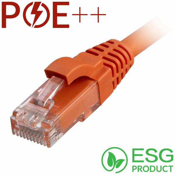 Cablenet L60-9020B cavo di rete Arancione 2 m Cat6 U/UTP [UTP] (CNL 100PK 2M C6 Or UTP Ls 24AWG SB)