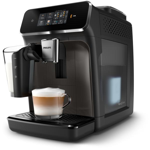 Philips Series 2300 LatteGo EP2334/10 Macchina da caffè automatica, 4 bevande, cappuccinatore, 1.8 L, macine in ceramica (Philips EP 2334/10)