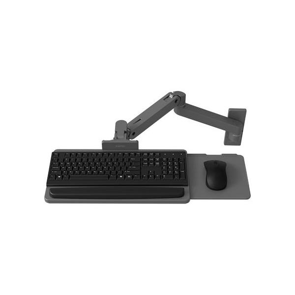 Ergotron Braccio per tastiera a parete LX Pro [grigio scuro] (LX PRO ARM KEYBOARD TRAY WALL - MOUNT DIG)