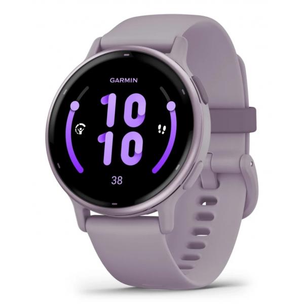 Garmin Vivoactive 5 3,05 cm [1.2] AMOLED Digitale 390 x 390 Pixel Touch screen Viola Wi-Fi GPS [satellitare] (Garmin v?voactive 5 - orkide - smart u)