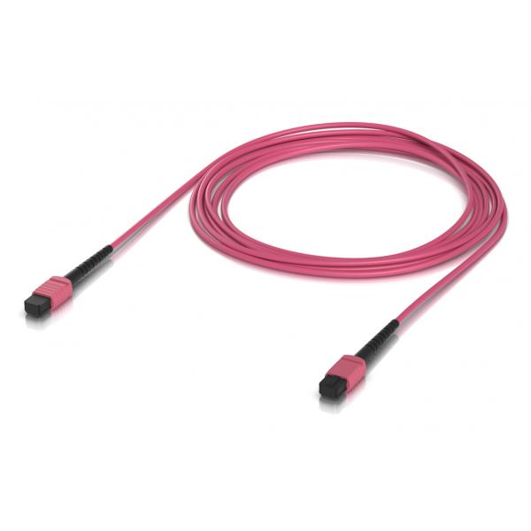Ubiquiti UACC-OFC-MA-MPMP-3M-10 cavo InfiniBand e in fibra ottica Rosa (Indoor OM4 multi-mode fiber - patch cable with MPO-12 Type - B UPC connectors designed for 100G applications. 3m, 10 pack - War