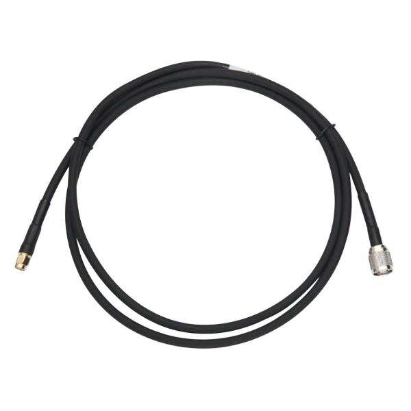 Zebra CBLRD-1C4000600R accessorio per antenne Cavo di collegamento dell'antenna Nero 1,52 mm (ANTENNA CABLE 60IN LMR-240 - RP-TNC STR PLUG TO SMA STR PLUG)