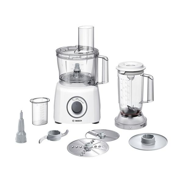 Bosch MCM3200W Food processor MultiTalent 3 800 W Bianco (Bosch MCM3200W - k?kkenmaskine - 800 W)