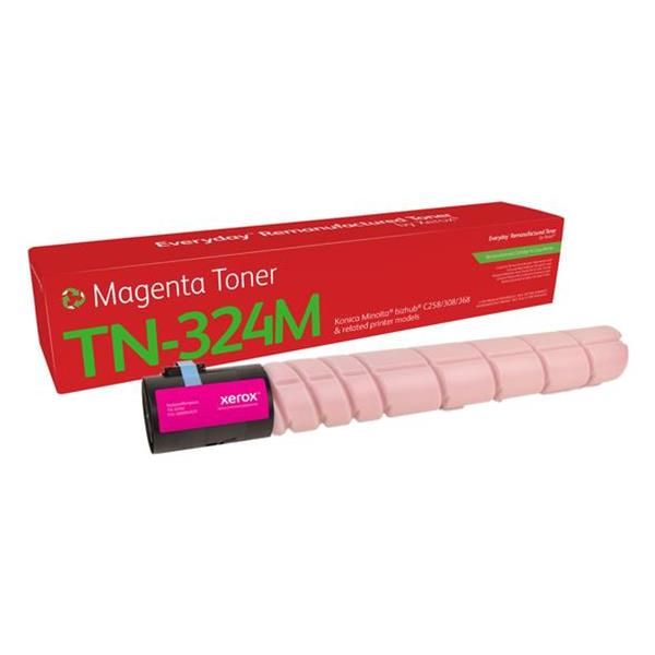 Toner rigenerato Everyday™ di Xerox Magenta compatibile con Konica Minolta A8DA330 [A8DA330], Capacità standard (EVERYDAY REMANUFACT. TONER REPL - KONICA M TN-324M MAGENTA A8DA330)