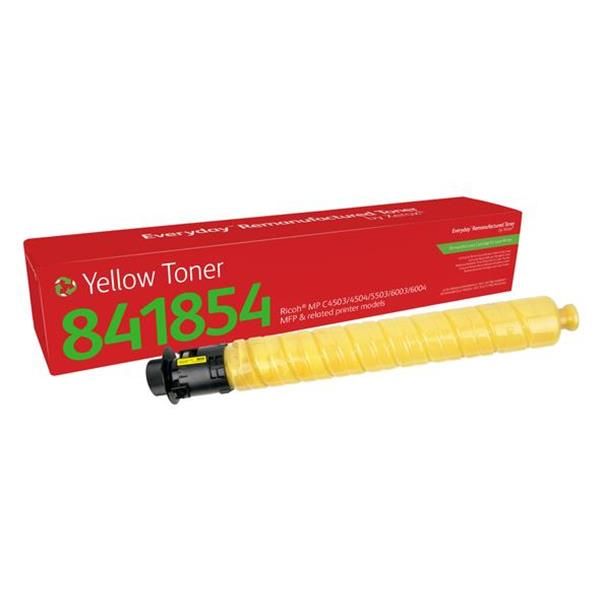 Toner rigenerato Everyday™ di Xerox Giallo compatibile con Ricoh 841854, Capacità standard (EVERYDAY REMANUFACTURED TONER - YELLOW REPL. RICOH 841854)