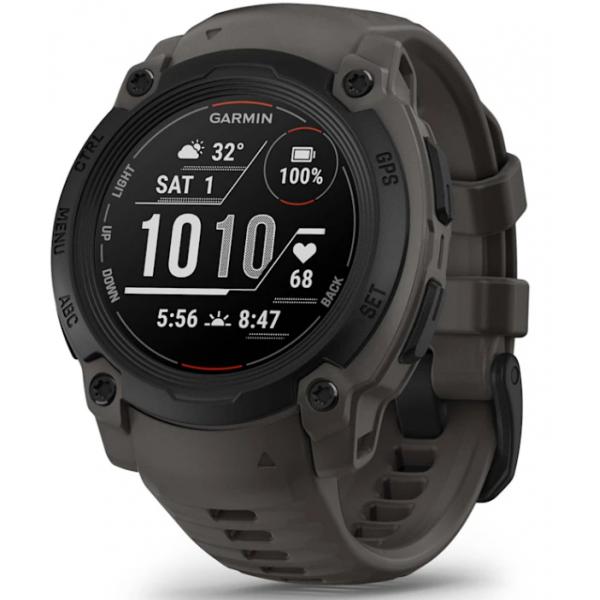 Garmin Instinct E 2,18 cm [0.86] MIP 40 mm Digitale 166 x 166 Pixel Nero GPS [satellitare] (Garmin Instinct E - sort fiberforst?rk)