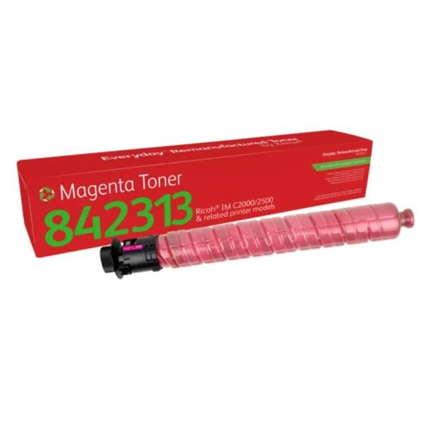 Toner rigenerato Everyday™ di Xerox Magenta compatibile con Ricoh 842313, Capacità standard (EVERYDAY REMANUFACTURED TONER - MAGENTA REPL. RICOH 842313)