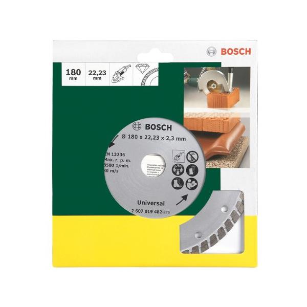 Bosch 2 607 019 482 accessorio per smerigliatrice (Bosch Diamond blade Turbo 180)