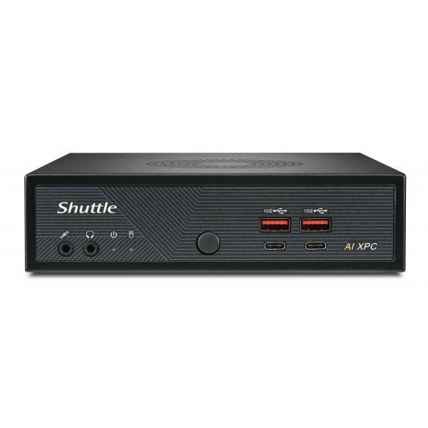 Shuttle Slim PC DN11H5 1.35L sized PC Nero 125H Intel SoC (DN11H5 INTEL U5-125H 120W EXT - HDMI DISPLAY-PORT USB 4XGLN)