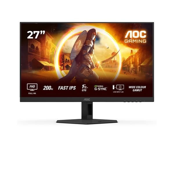 AOC G4 27G4HRE Monitor PC 68,6 cm [27] 1920 x 1080 Pixel Full HD LED Nero, Rosso (AOC G4 27G4HRE computersk?rm 68,6 cm [)