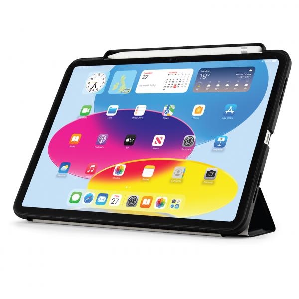 Pipetto P053-49-V custodia per tablet 27,7 cm [10.9] Custodia flip a libro Nero (Pipetto iPad 10.9 [10:th gen] Origami)