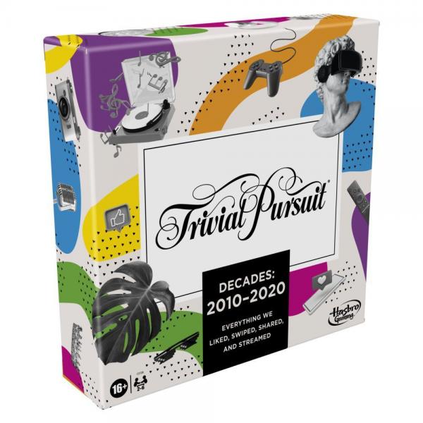 Hasbro Gaming Trivial Pursuit Decades 2010 to 2020 Gioco da tavolo Cultura generale (TRIVIAL PURSUIT DECADES 2010 TO 2020 F)