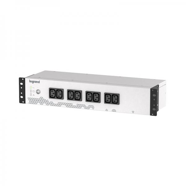 Legrand Keor PDU 800 gruppo di continuità [UPS] Standby [Offline] 0,8 kVA 480 W 8 presa[e] AC (Legrand KEOR PDU White 801)