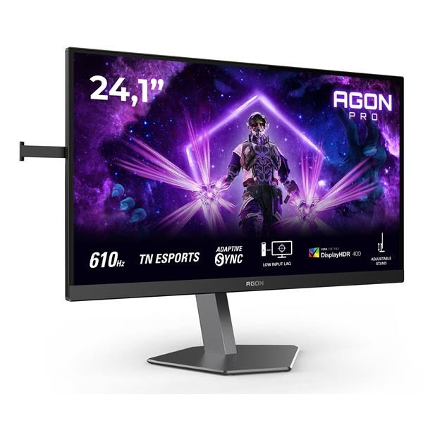 AOC G2 AG246FK6 Monitor PC 61,2 cm [24.1] 1920 x 1080 Pixel Full HD LED Nero, Grigio (AOC 24.1 TN MONITOR AG246FK6)