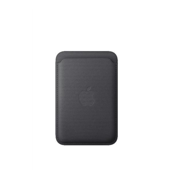 Apple Portafoglio MagSafe in tessuto FineWoven per iPhone - Nero (IPHONE FINEWOVEN WALLET - MAGSAFE BLACK)