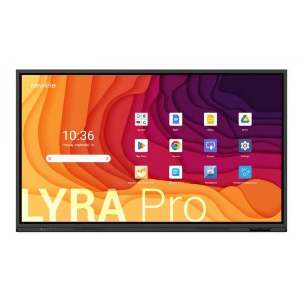 Newline TT-5523QA lavagna interattiva 139,7 cm [55] 3840 x 2160 Pixel Touch screen Nero (Newline TT-5523QA 55 Lyra Pro Android 14 Interactive Touch Screen)