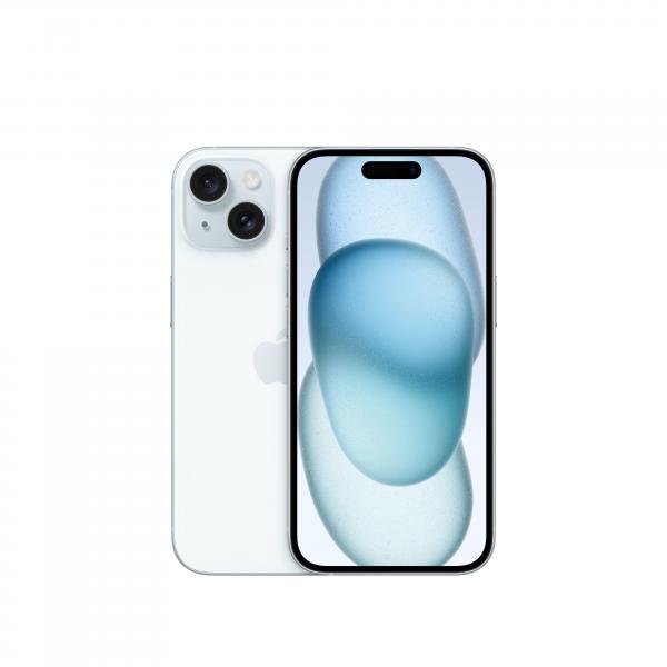 Apple iPhone 15 15,5 cm [6.1] Doppia SIM iOS 17 5G USB tipo-C 128 GB Blu (APPLE IPHONE 15 128GB BLUE- Global Spec)