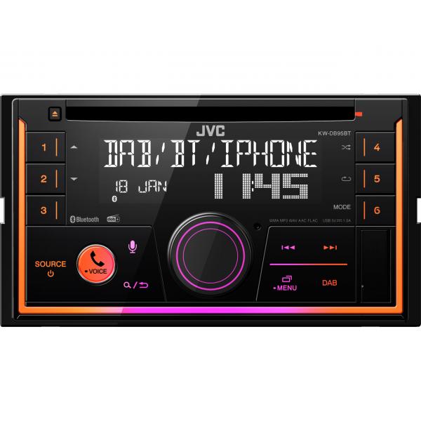 JVC KW-DB95BT Nero 200 W Bluetooth (JVC KW-DB95BT)