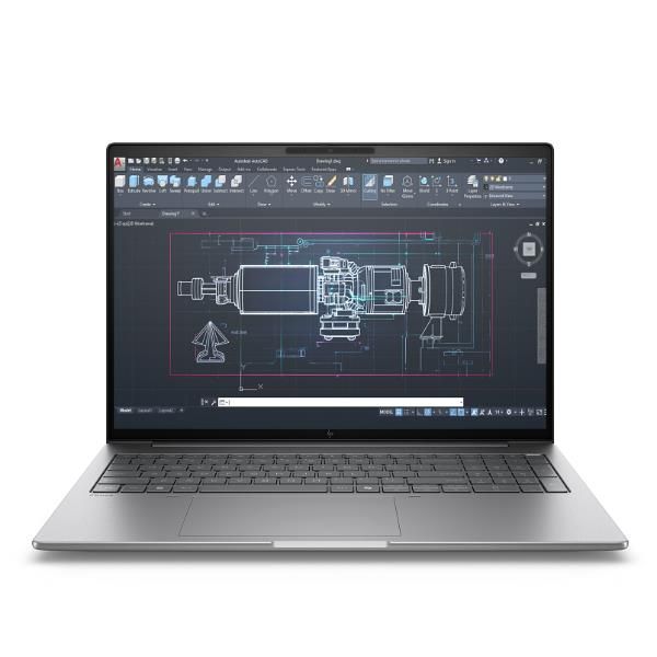 HP ZBook 8 G1i 16 inch Mobile Workstation PC Wolf Pro Security Edition Intel Core Ultra 7 255H 40,6 cm [16] WUXGA 32 GB DDR5-SDRAM 1 TB SSD NVIDIA RTX 500 Ada Wi-Fi 7 [802.11be] Windows 11 Pro AI Wor