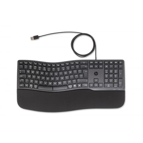 HP Tastiera cablata 480 Comfort (480 CFT WD KBD - Warranty: 3M)