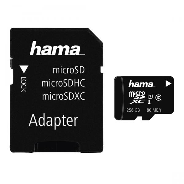 Hama 256GB MicroSDXC UHS-I Classe 10 (MICROSDXC 256GB CLASS 10 100MBS)