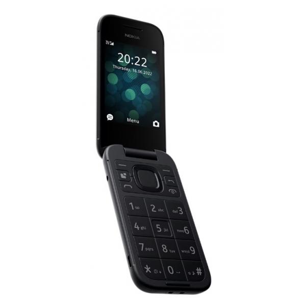 Nokia 2660 Flip 7,11 cm [2.8] 123 g Nero Telefono cellulare basico (HMD 2660 FLIP TA-1711 DS GB COSY BLACK)