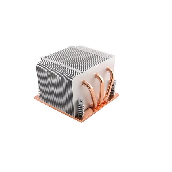 Dynatron K618 sistema di raffreddamento per computer Processore Dissipatore di calore/Radiatore Rame, Argento 1 pz (DYNATRON HEATSINK FOR CPU SOCKET,LGA 1155/1156/1150)