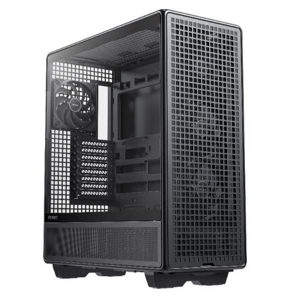 Antec 900 Full Tower Nero (Antec 900 Full Tower PC Case, Tempered Glass Side Panel, E-ATX/ATX Support, High Airflow Design, USB 3.0 & USB-C, Black)
