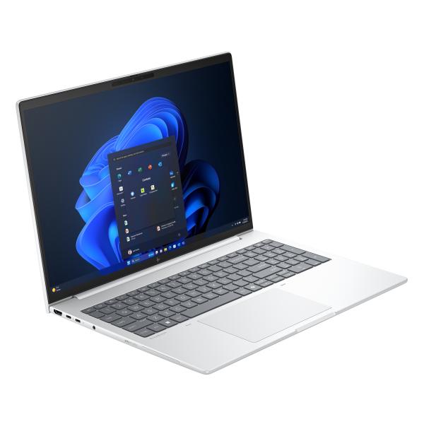 HP EliteBook 8 G1i 16 inch Notebook AI PC Wolf Pro Security Edition Intel Core Ultra 5 225U Computer portatile 40,6 cm [16] WUXGA 16 GB DDR5-SDRAM 512 GB SSD Wi-Fi 6E [802.11ax] Windows 11 Pro Argent