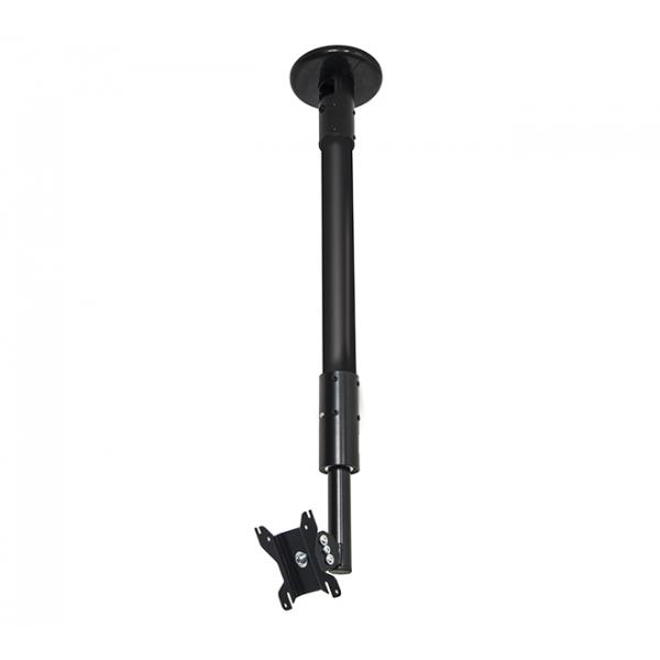 B-Tech BT7553-100 71,1 cm [28] Nero (Ceiling or Desktop Mount - 1m Pole - Flat Screen Ceiling / Desk Mount 1m Pole Max Load 23kg Suitable for screens with VESA fixings 75 x 75 mm and 100 x 100 mm)
