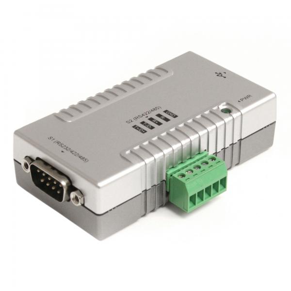StarTech.com Adattatore seriale 2 porte USB a RS-232 RS-422 RS-485, con interfaccia COM (2 PORT USB TO RS232/422/485 - SERIAL ADAPTER W/ COM RETENTION)