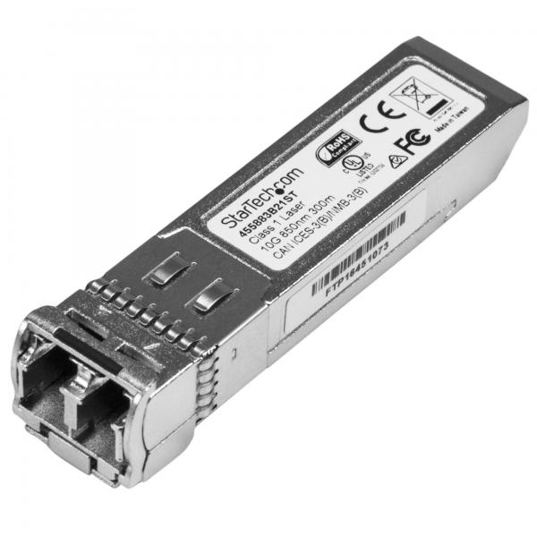 StarTech.com HPE 455883-B21 Compatibile Ricetrasmettitore SFP+ -10GBASE-SR (10 GB FIBER SFP+ TRANSCEIVER - HP 455883-B21 COMPATIBLE - MM LC)