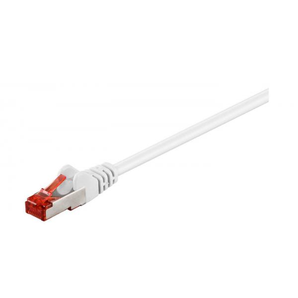 Microconnect SSTP620W cavo di rete Bianco 20 m Cat6 S/FTP [S-STP] (S/FTP CAT6 20m White LSZH - PiMF [Pairs in metal foil] - 4x2xAWG 27, CU - Warranty: 300M)