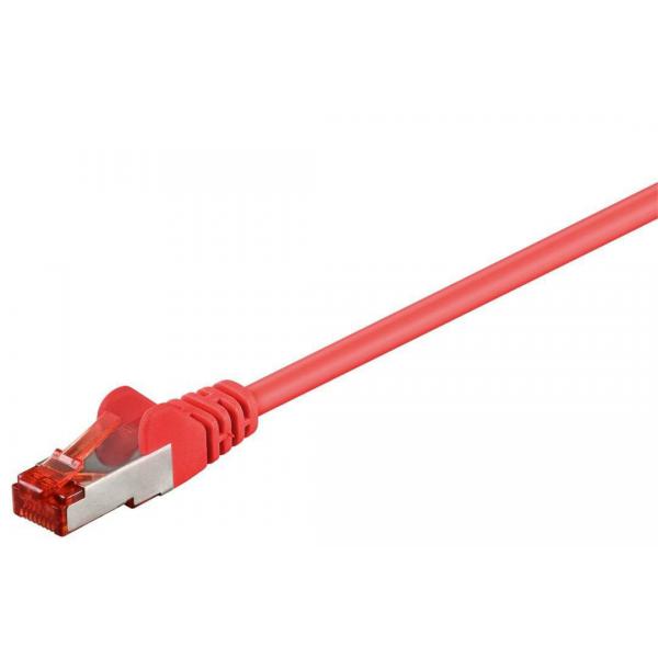 Microconnect SSTP620R cavo di rete Rosso 20 m Cat6 S/FTP [S-STP] (S/FTP CAT6 20m Red LSZH - PiMF [Pairs in metal foil] - 4x2xAWG 27, CU - Warranty: 300M)