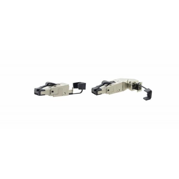 Kramer Electronics CON-FIELD RJ45 Argento (CON-FIELD - Field Assembly Shielded RJ&ndash;45 Connectors for CAT Cable)