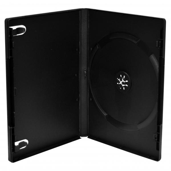 MediaRange BOX11 custodia CD/DVD Scatola con DVD 1 dischi Nero (Optical Disc Case Dvd Case 1 - Discs Black 50 pcs - Warranty: 12M)