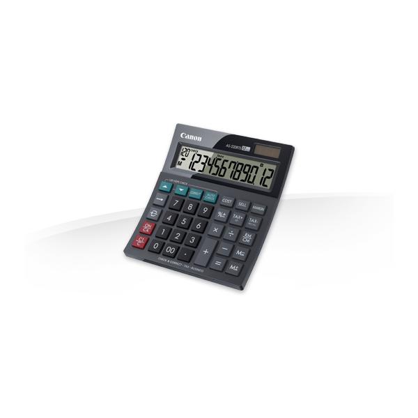 Canon AS-220RTS calcolatrice Desktop Calcolatrice con display Nero (AS-220RTS - DESK CALCULATOR)